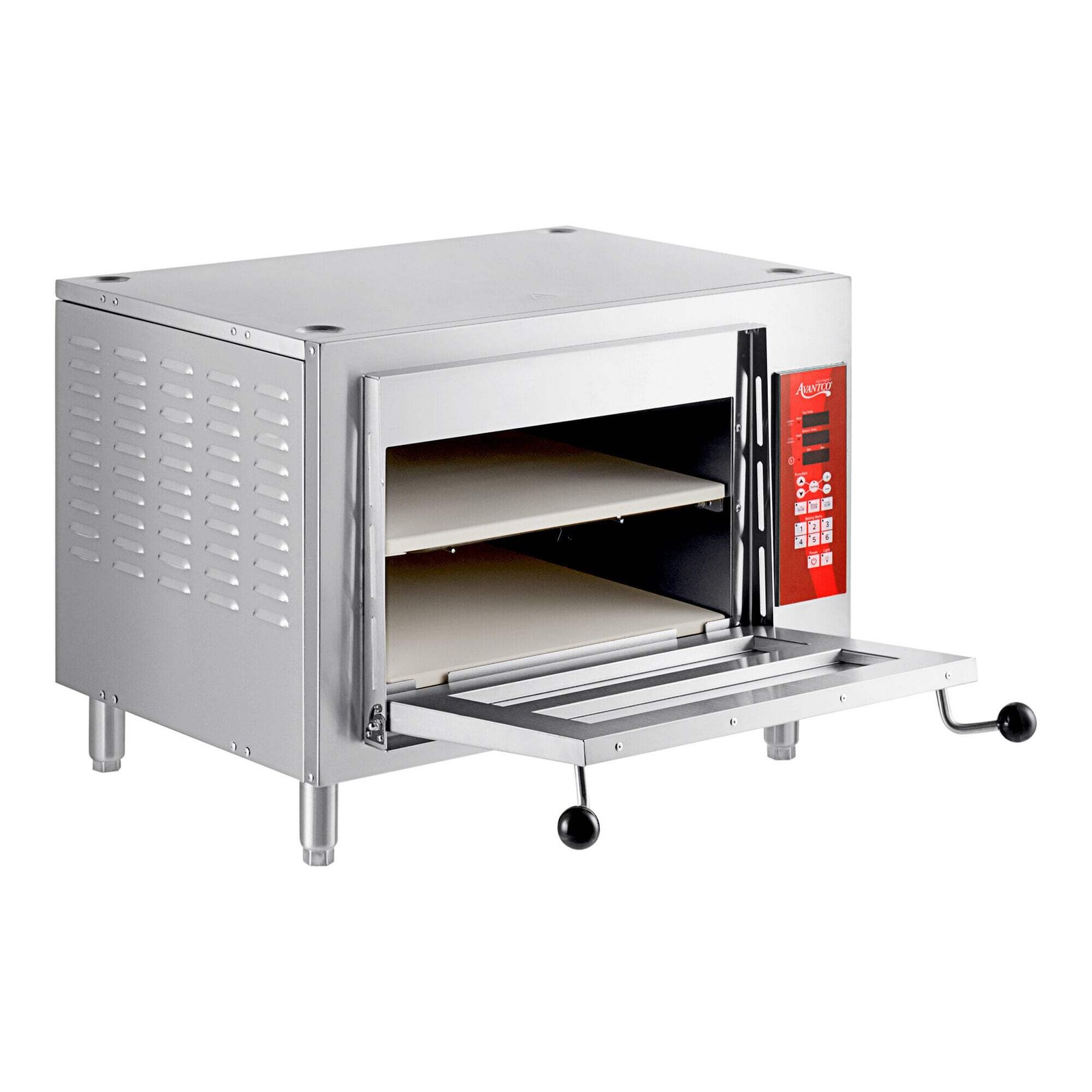 Double Deck Countertop Pizza / Bakery Oven with Digital Controls – 3200W, 240V