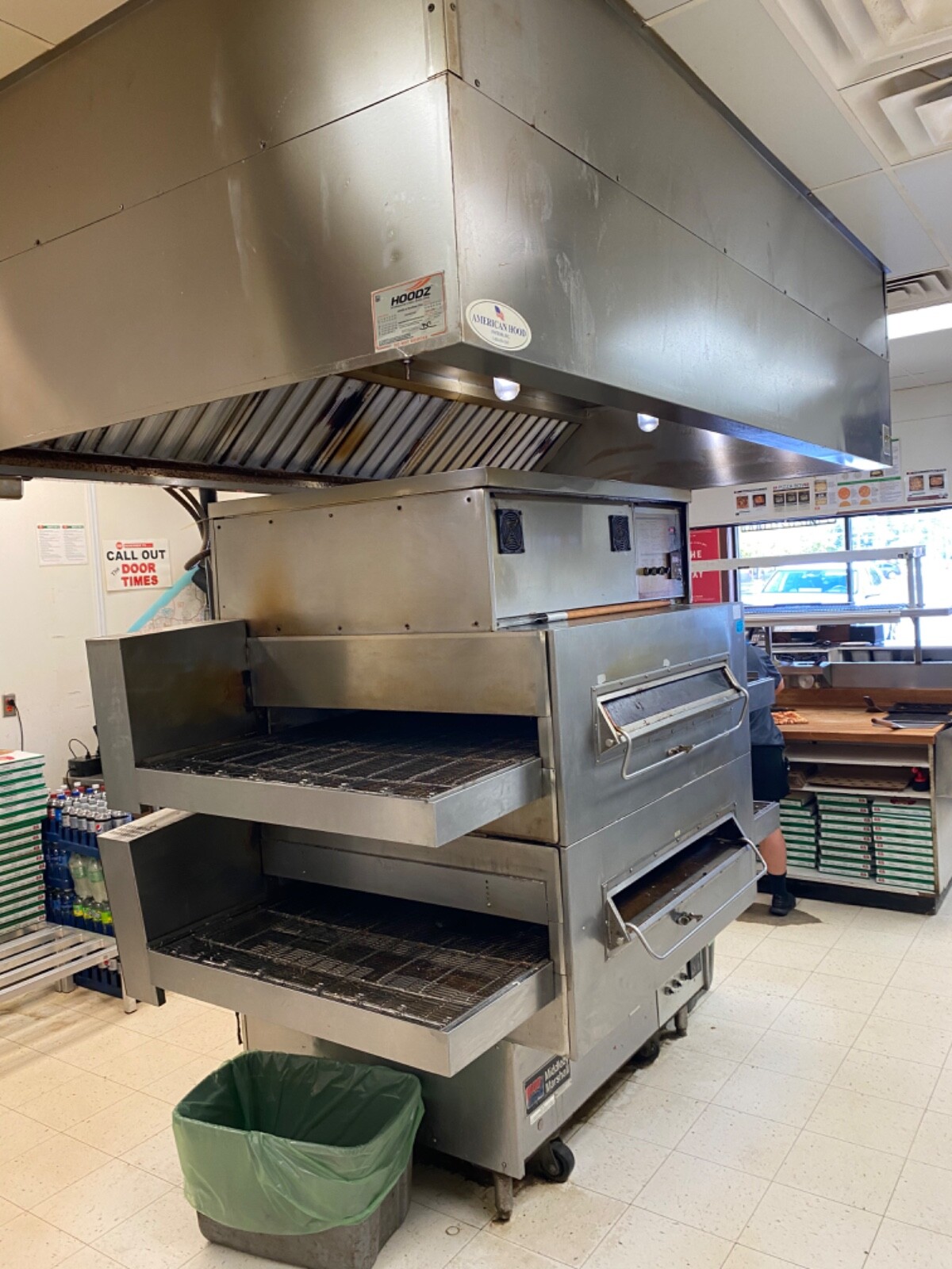 MIDDLEBY MARSHALL PS 360SWB DOUBLE STACK GAS CONVEYOR PIZZA OVENS- Wide Body