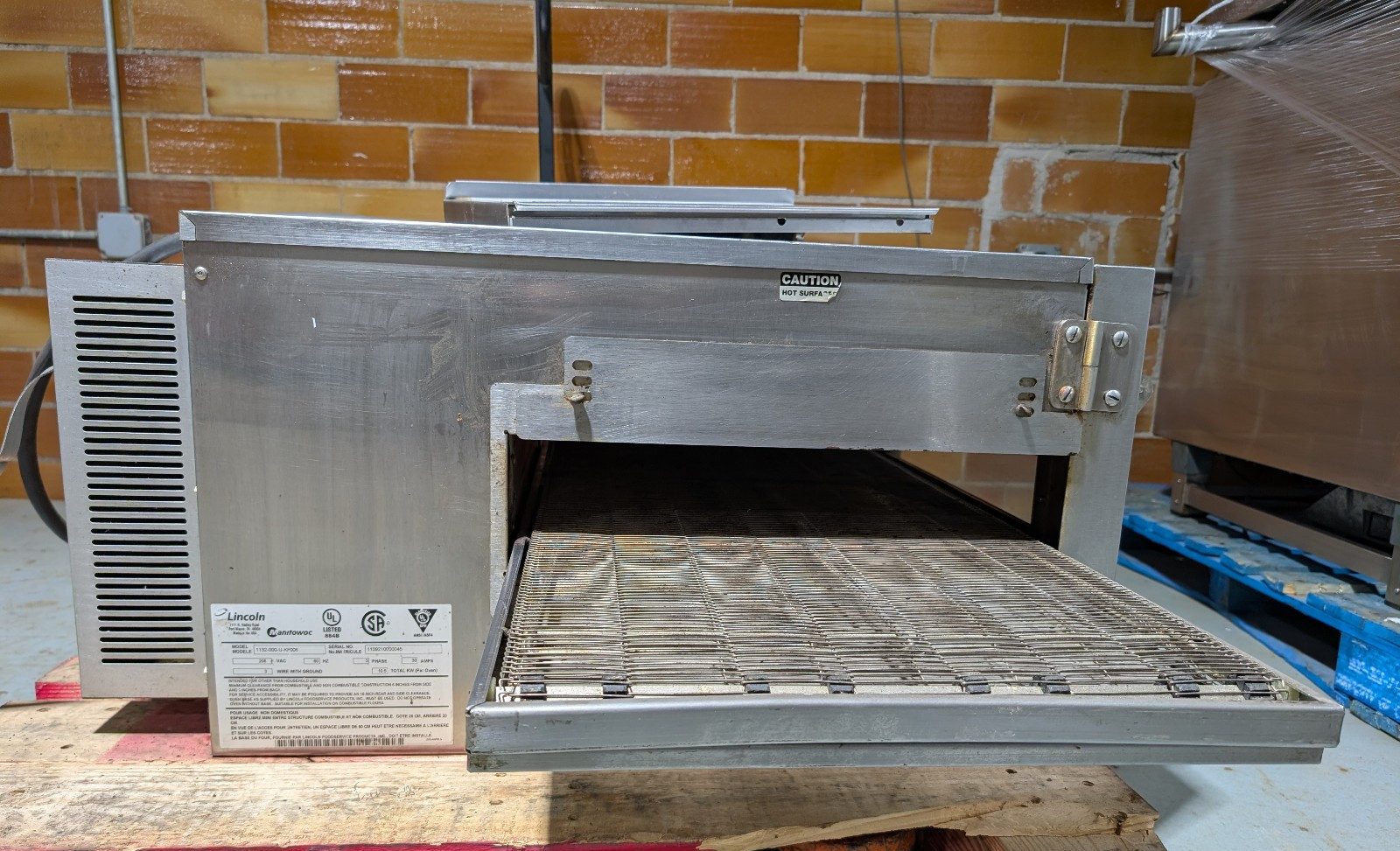 Lincoln 1132-000-U-KF006 Impinger II Express Fast Bake Conveyor Pizza Oven