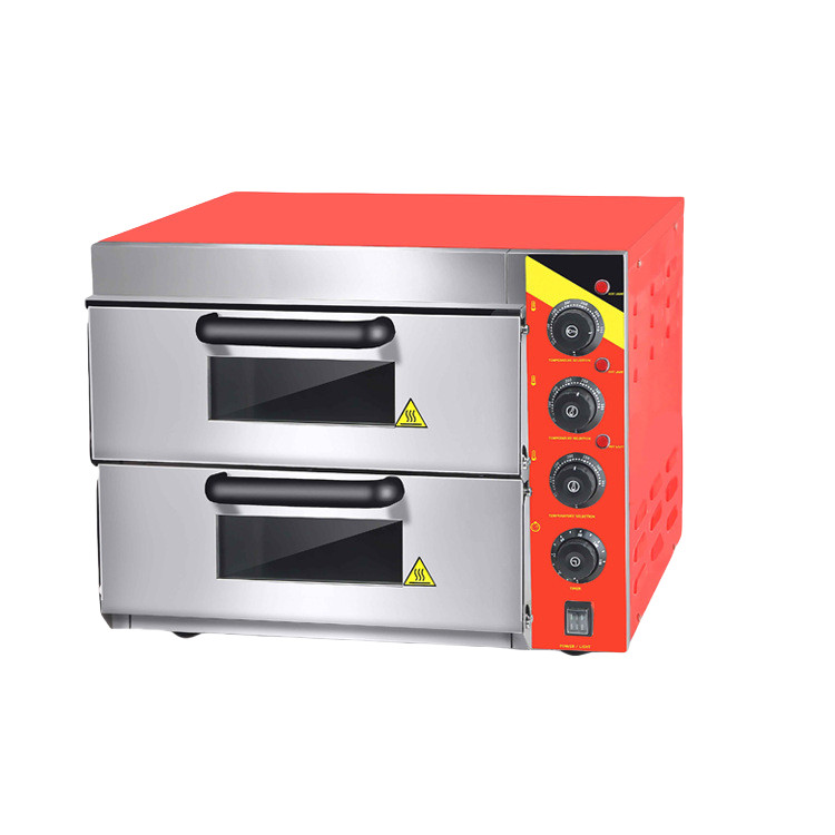 New Electric Bakery Baking Oven Equipment For Cake Commercial Double Pizza Maker