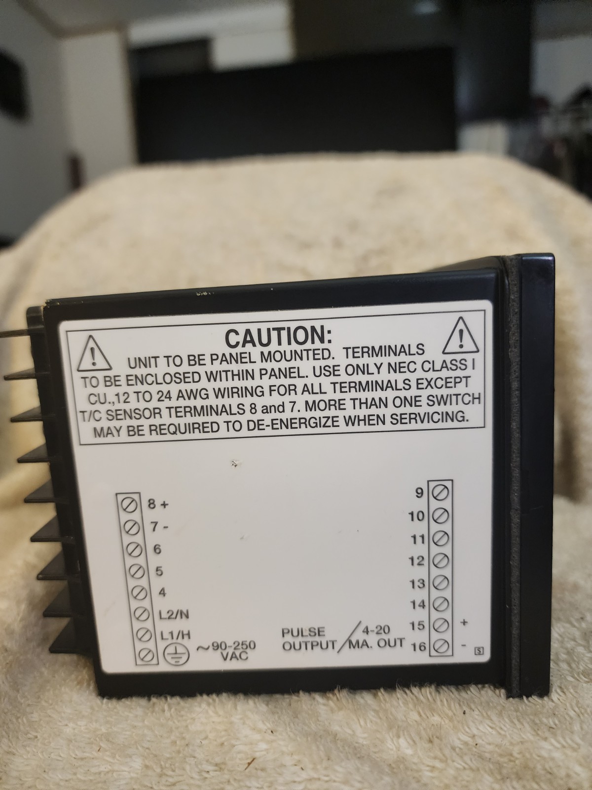 Middleby Marshall temperature controller honeywell