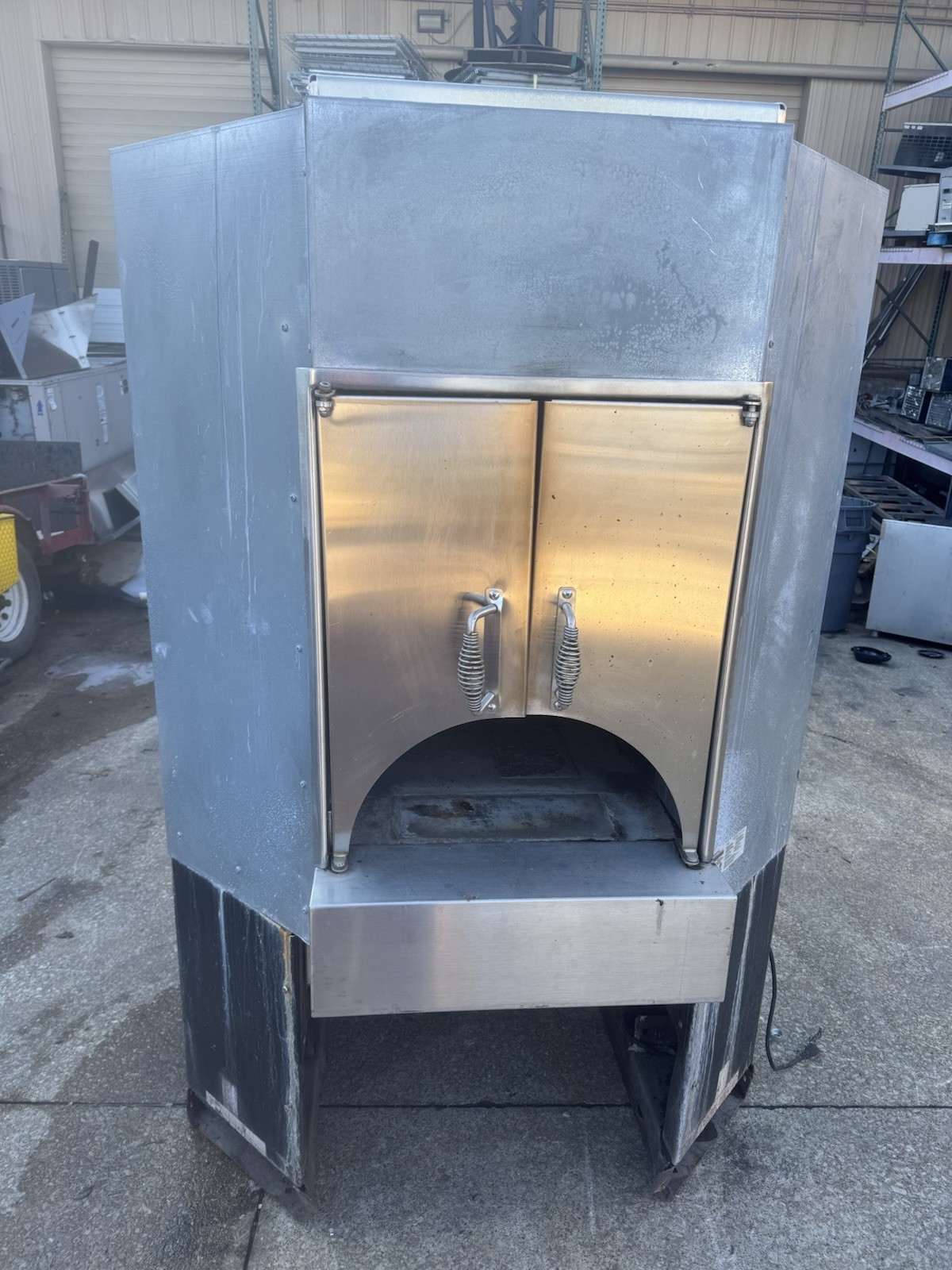 Wood Stone Natural Gas Stone Pizza Oven Commercial Model WS-DO-5049-RFG-LR-NG