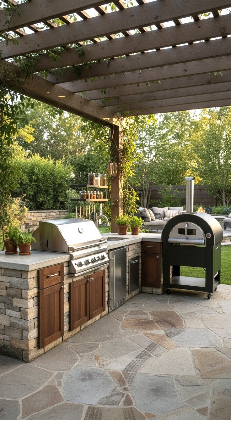 New Outdoor BLACK Stainless Steel Wood Fired Artisan Pizza Oven BBQ Grill +Cover