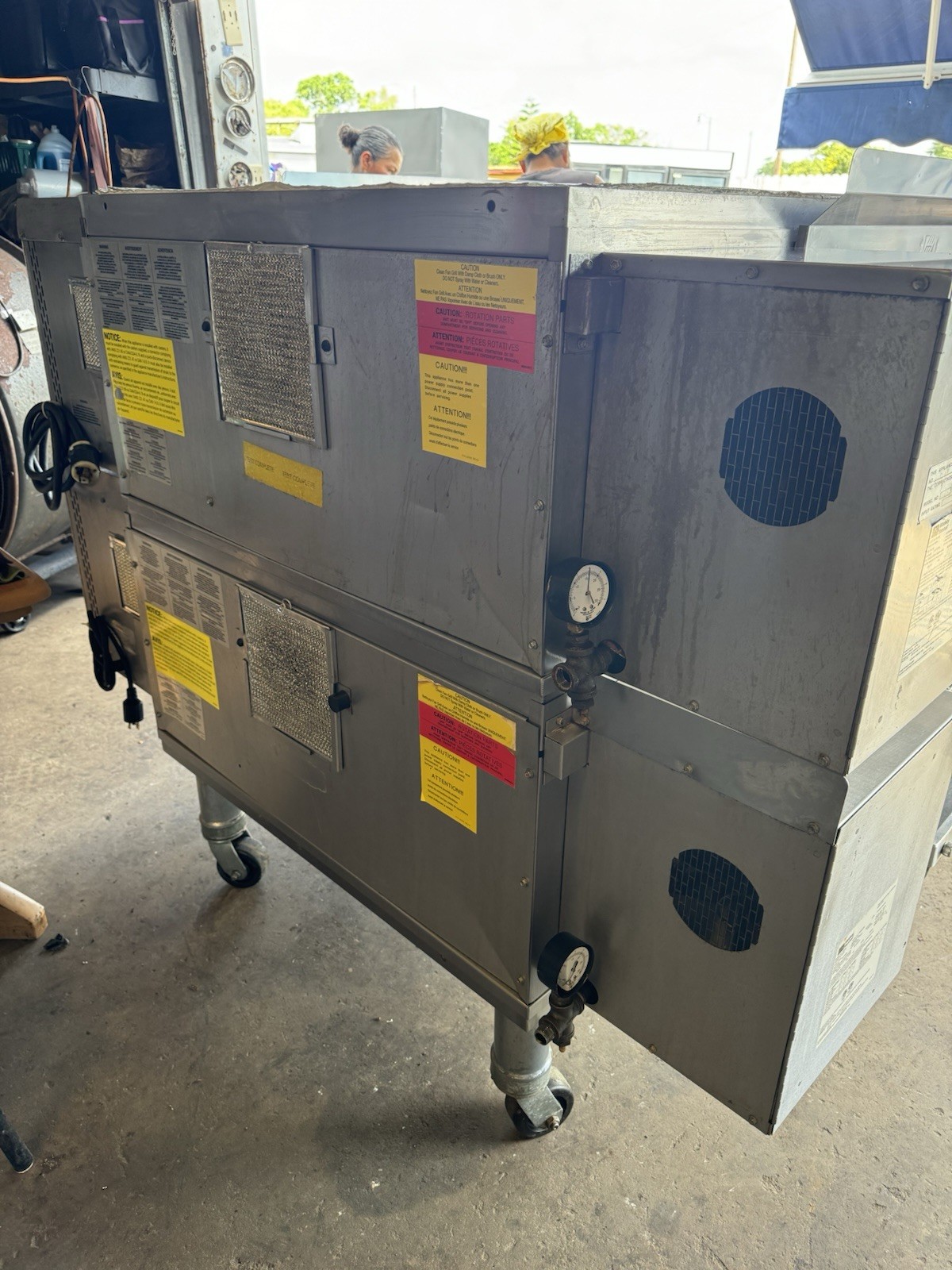 Middleby Marshall PS638G-2 65″ Gas Double Impingement Conveyor Oven (NAT GAS)