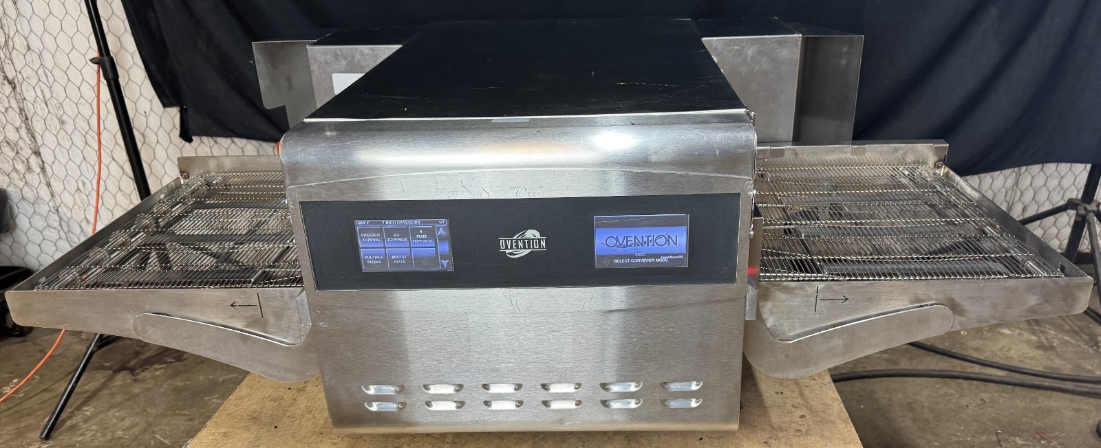 Ovention S2000 Single Stack Shuttle Pizza Conveyor Oven** Video Demo**