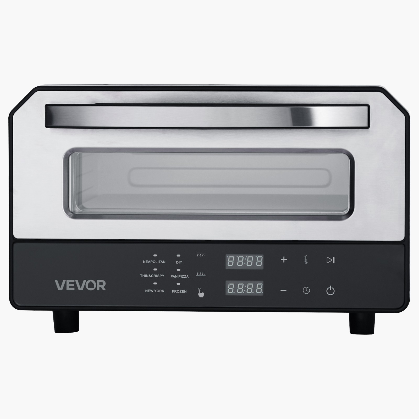 VEVOR 12 Inch Electric Pizza Oven with Pizza Stone 750℉ Max Temp Pizza Maker