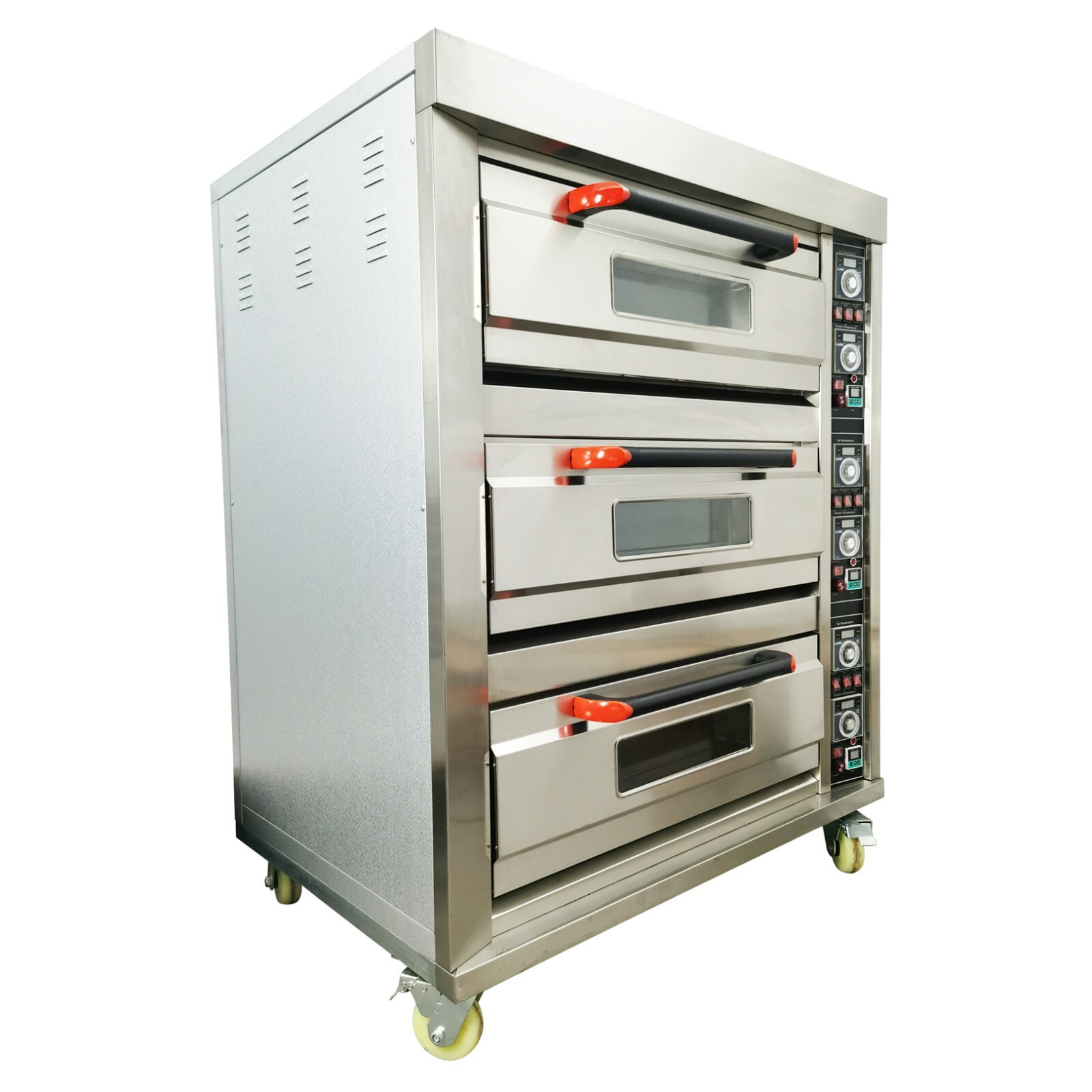 220V 19.8KW Commercial Bread Oven Electric Oven Three Layers High Power Oven