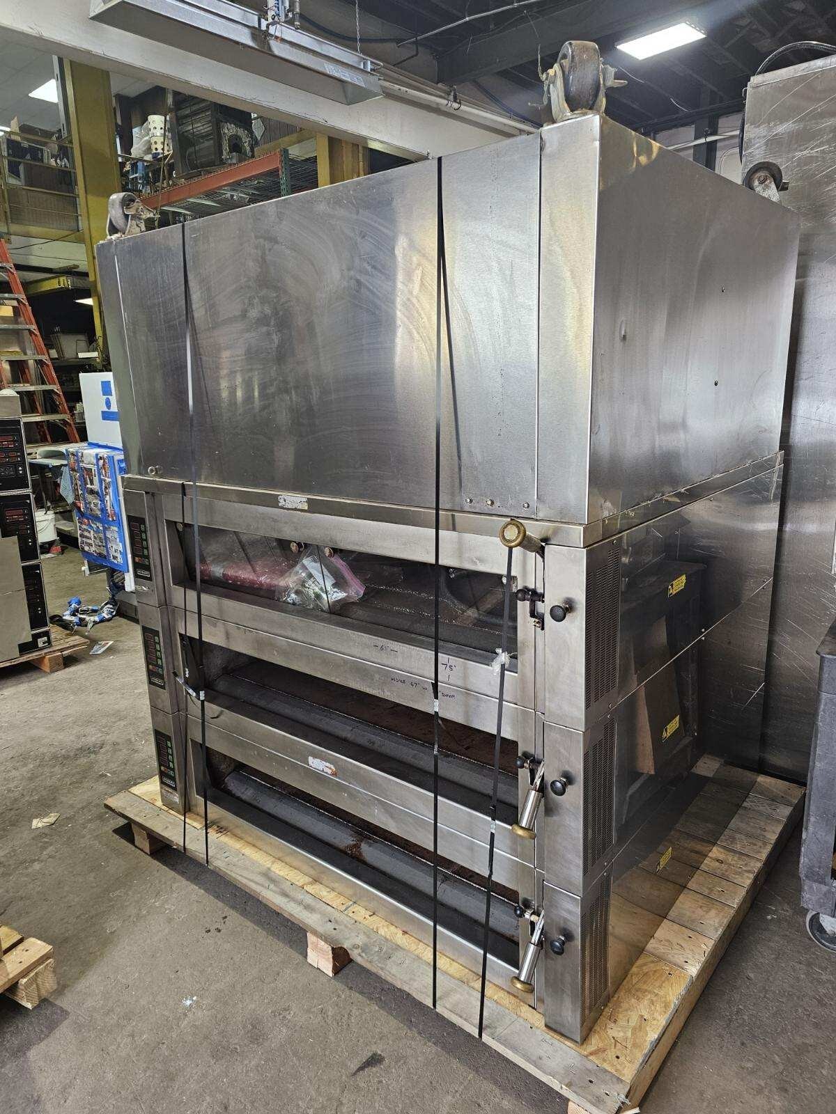 Hobart Baxter OV450N 3 Stone Deck Electric Oven
