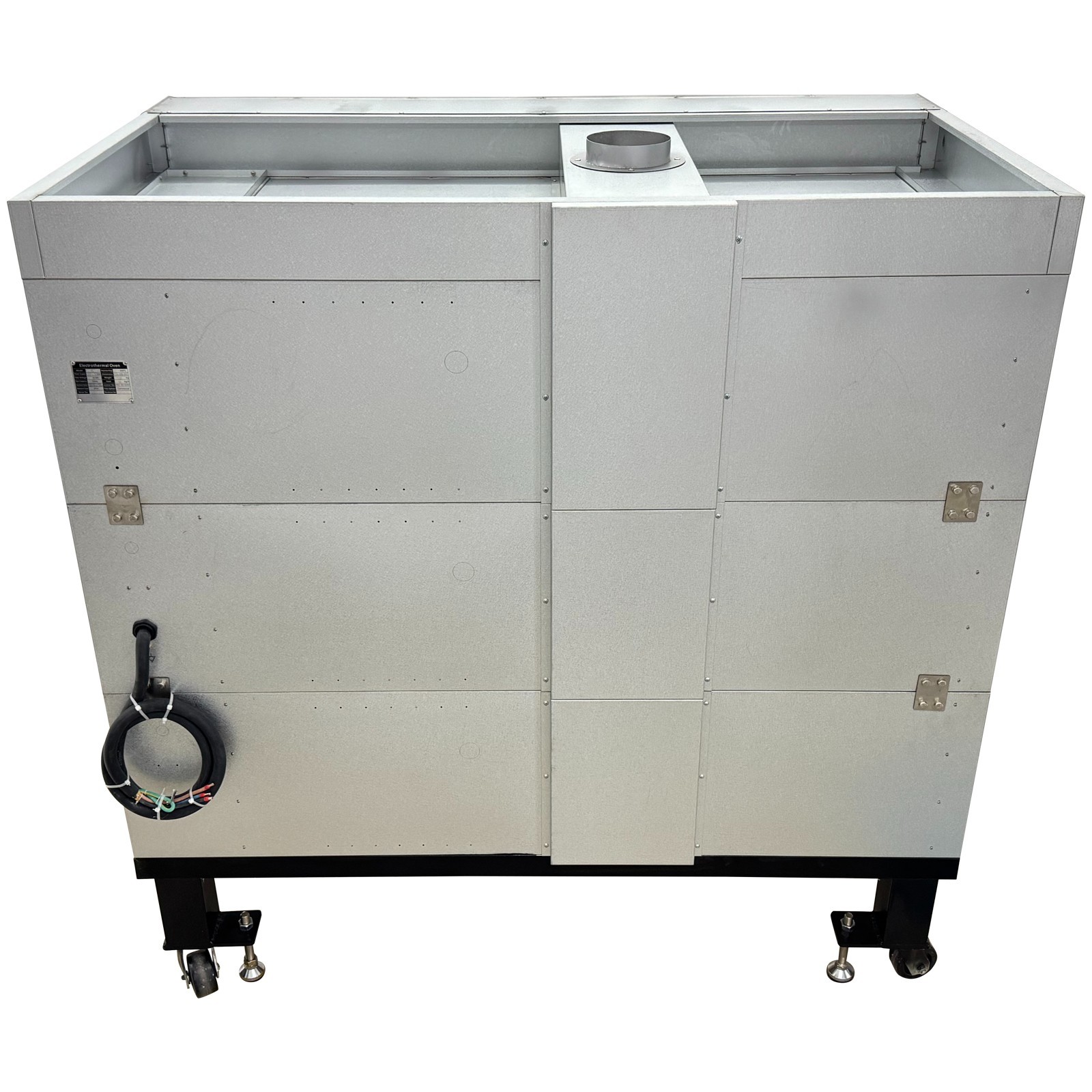 3 Decks Commercial Electric Bread Pizza Baking Oven Movable Toaster 220V 5-400˚C