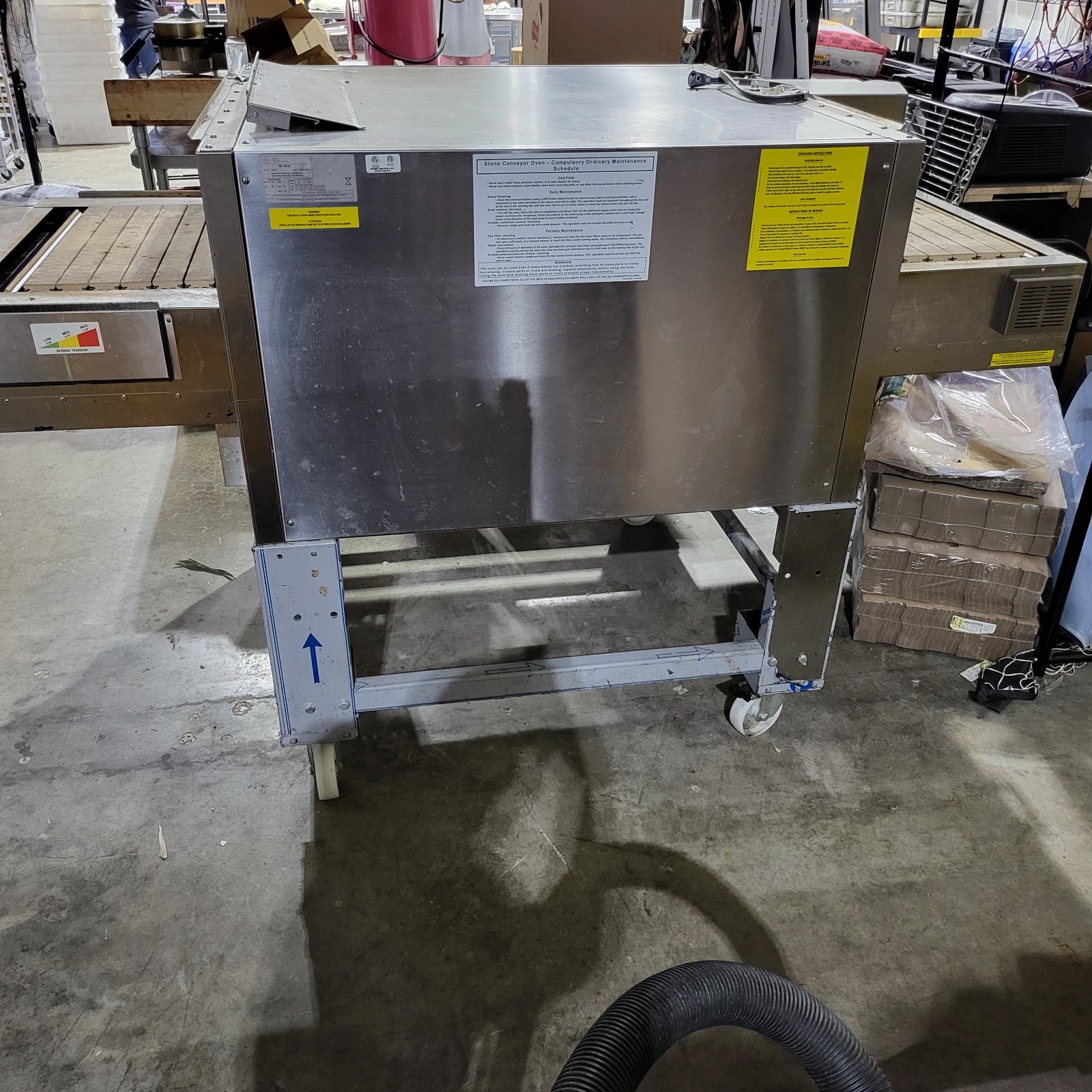commercial pizza oven conveyor, Italiforni, Used, Gas, Electric, Fast, Casters