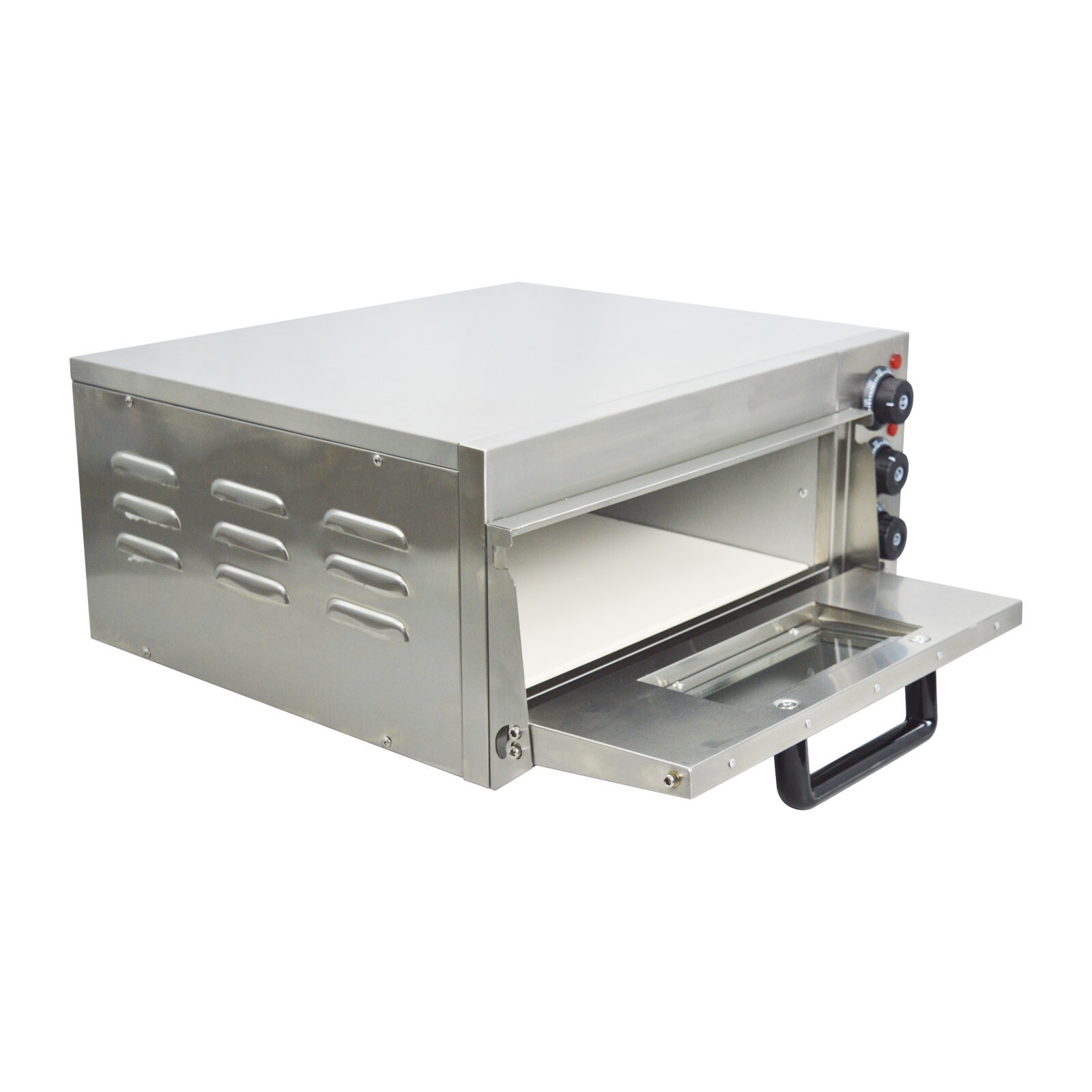 110V 2KW 16″ Commercial Electric Single-layer Pizza Oven Kitchen Bread Oven