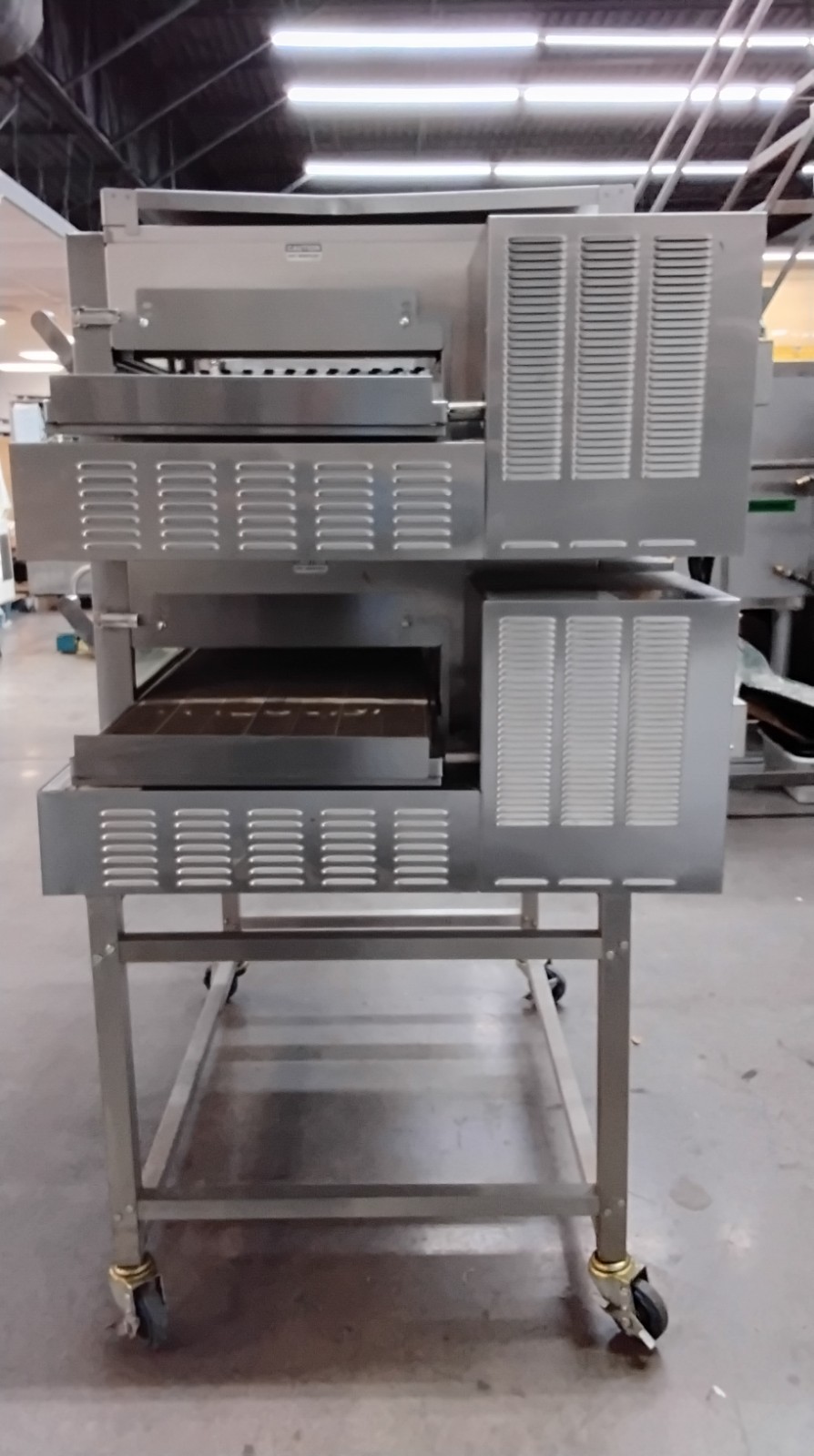 Lincoln Impinger 1116 Gas Double Deck Conveyor Oven