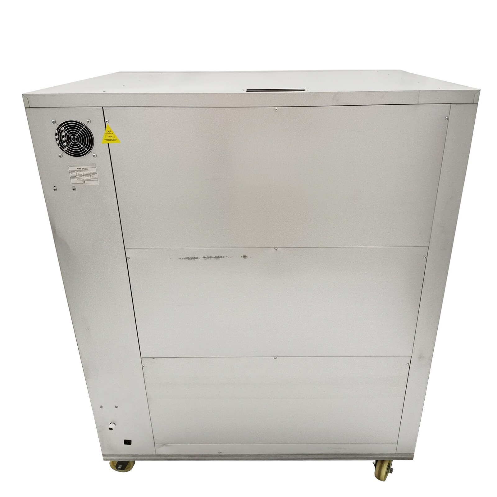 Electric Oven Commercial Movable 3 Decks Oven Natural Gas Heating with Casters