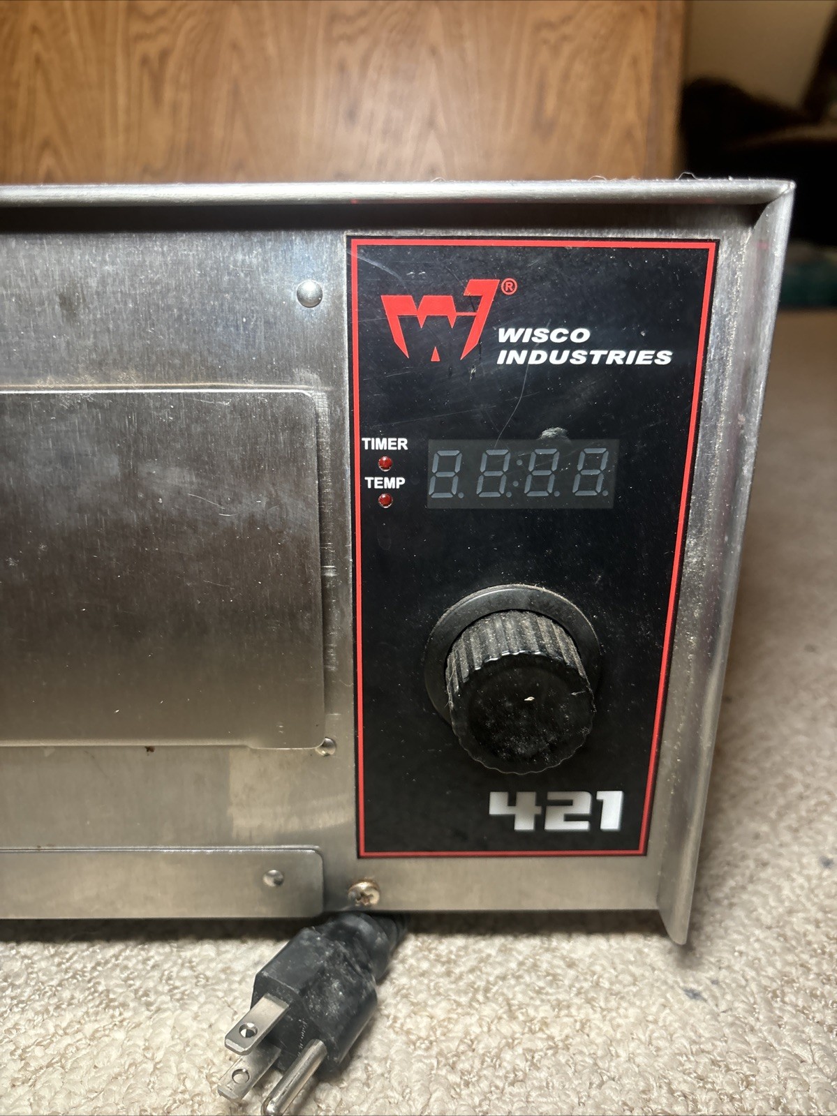 WISCO Industries, INC. 421 Pizza Oven, LED Display