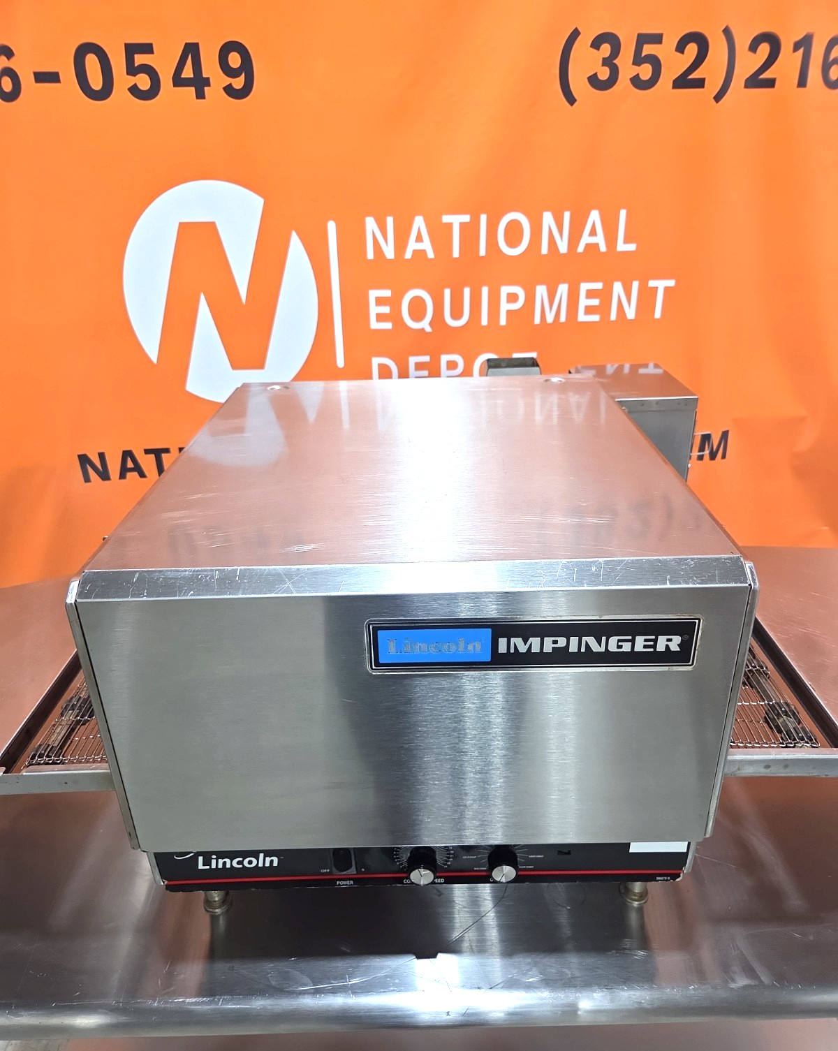 Lincoln Impinger 1301 Countertop Conveyor/Pizza Oven 1 Phase – Watch Video!