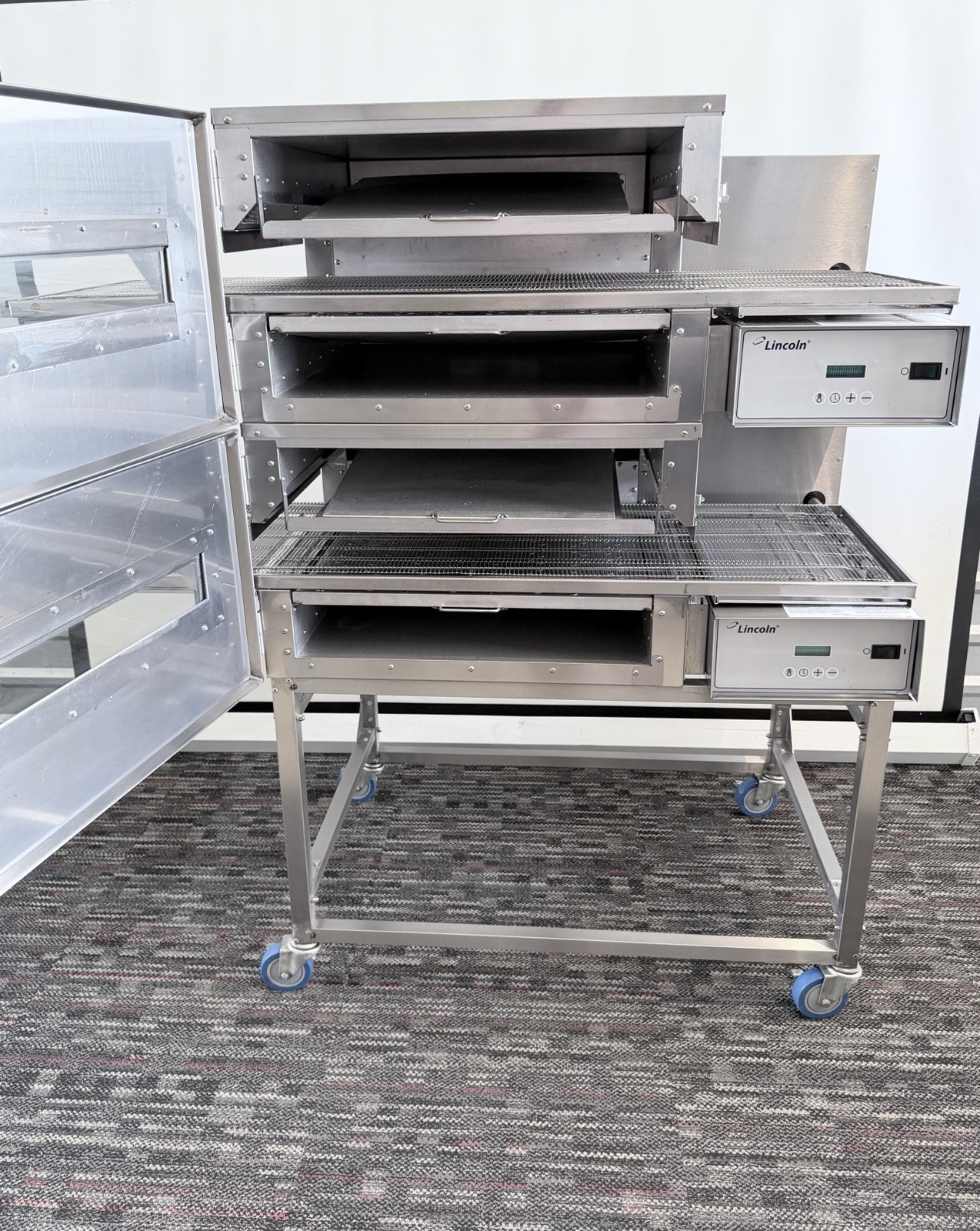 Lincoln Impinger 1116 Gas Double Stack Conveyor Pizza Ovens – THESE ARE THE ONES