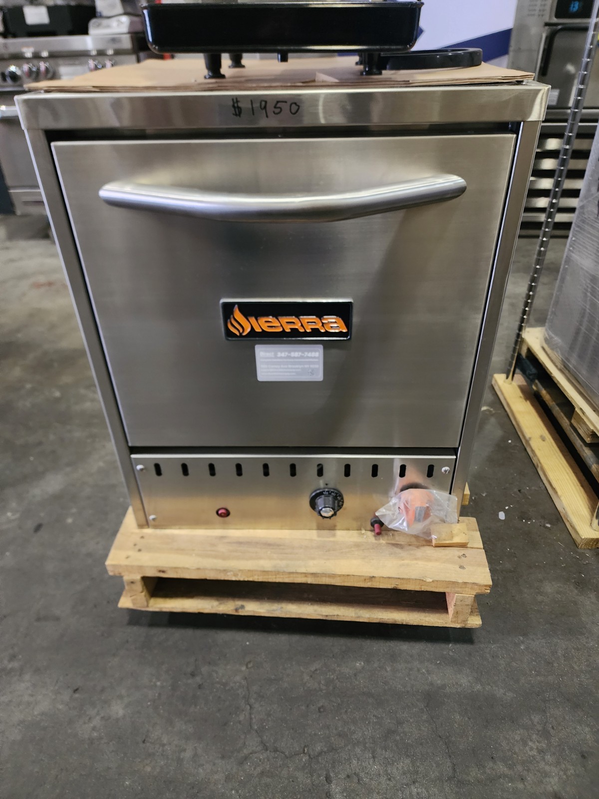 Sierra Range SRPO-24G Countertop Gas Pizza Oven