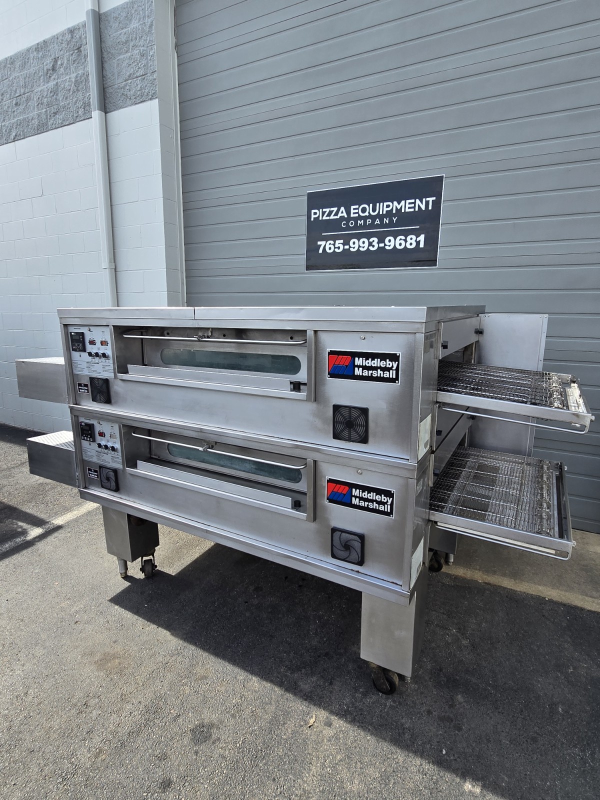 Middleby Marshall PS570G Double Deck Conveyor Pizza Oven **Belt Width 32″**