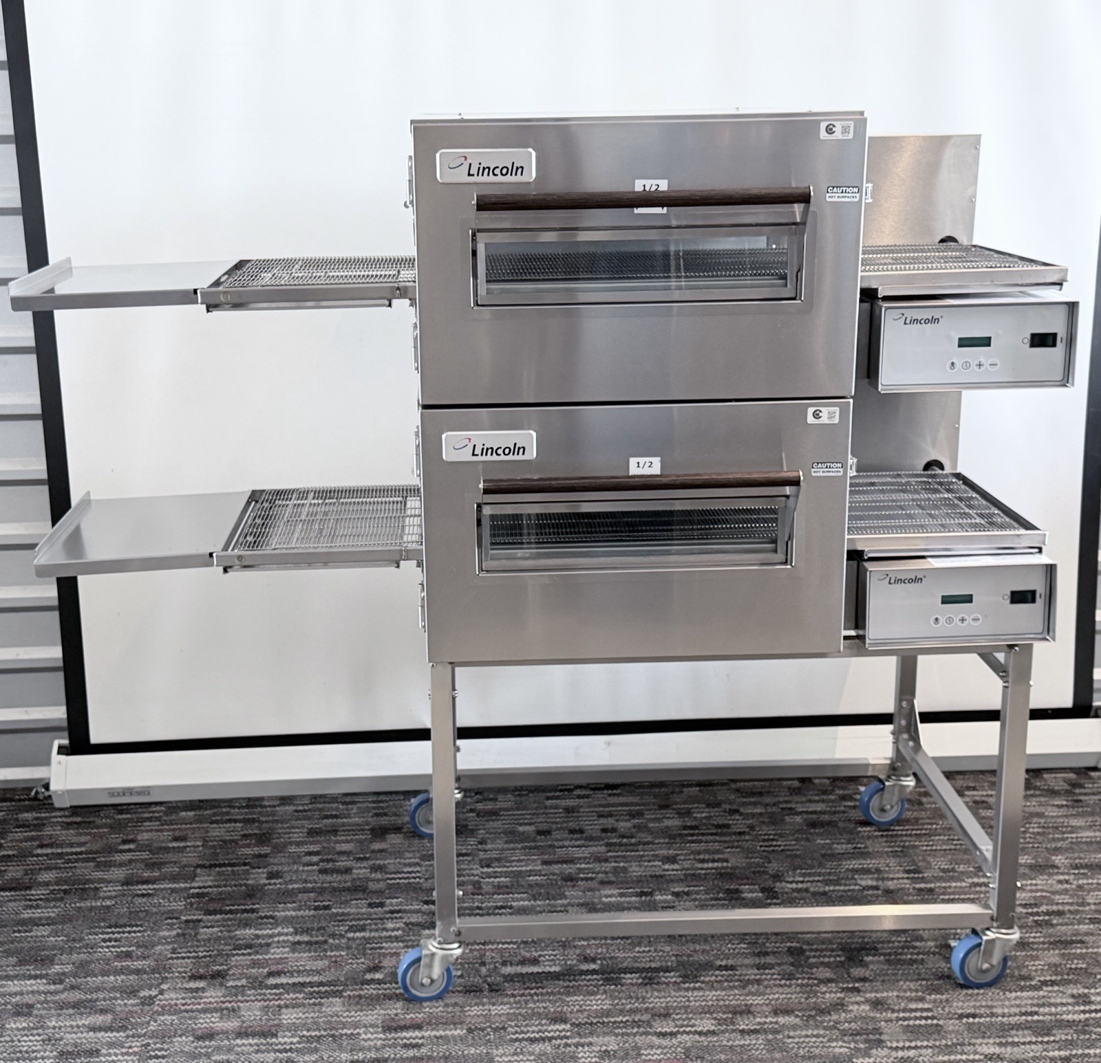 Lincoln Impinger 1116 Gas Double Stack Conveyor Pizza Ovens – THESE ARE THE ONES