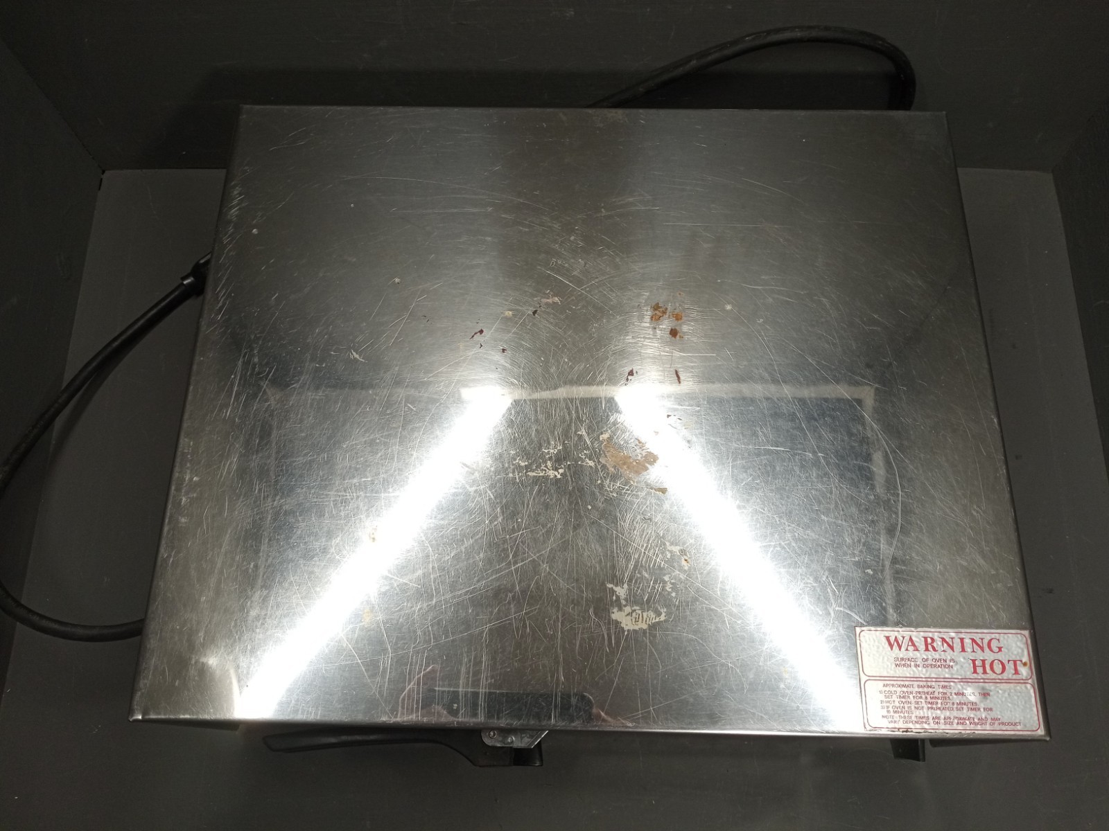 Nova N-100 Commercial Countertop Pizza Oven Warmer Kraft Pizza Company Tested