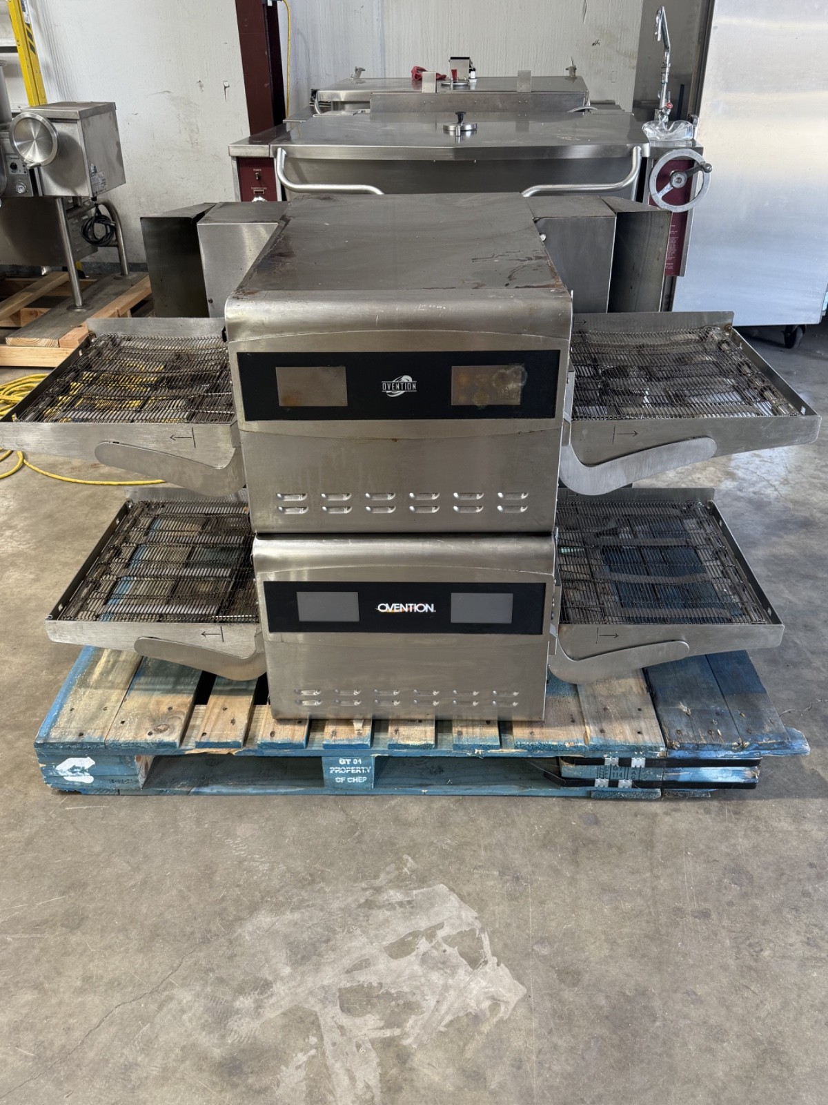 Ovention S2000 Ventless Double Stack Conveyor/ Pizza Ovens