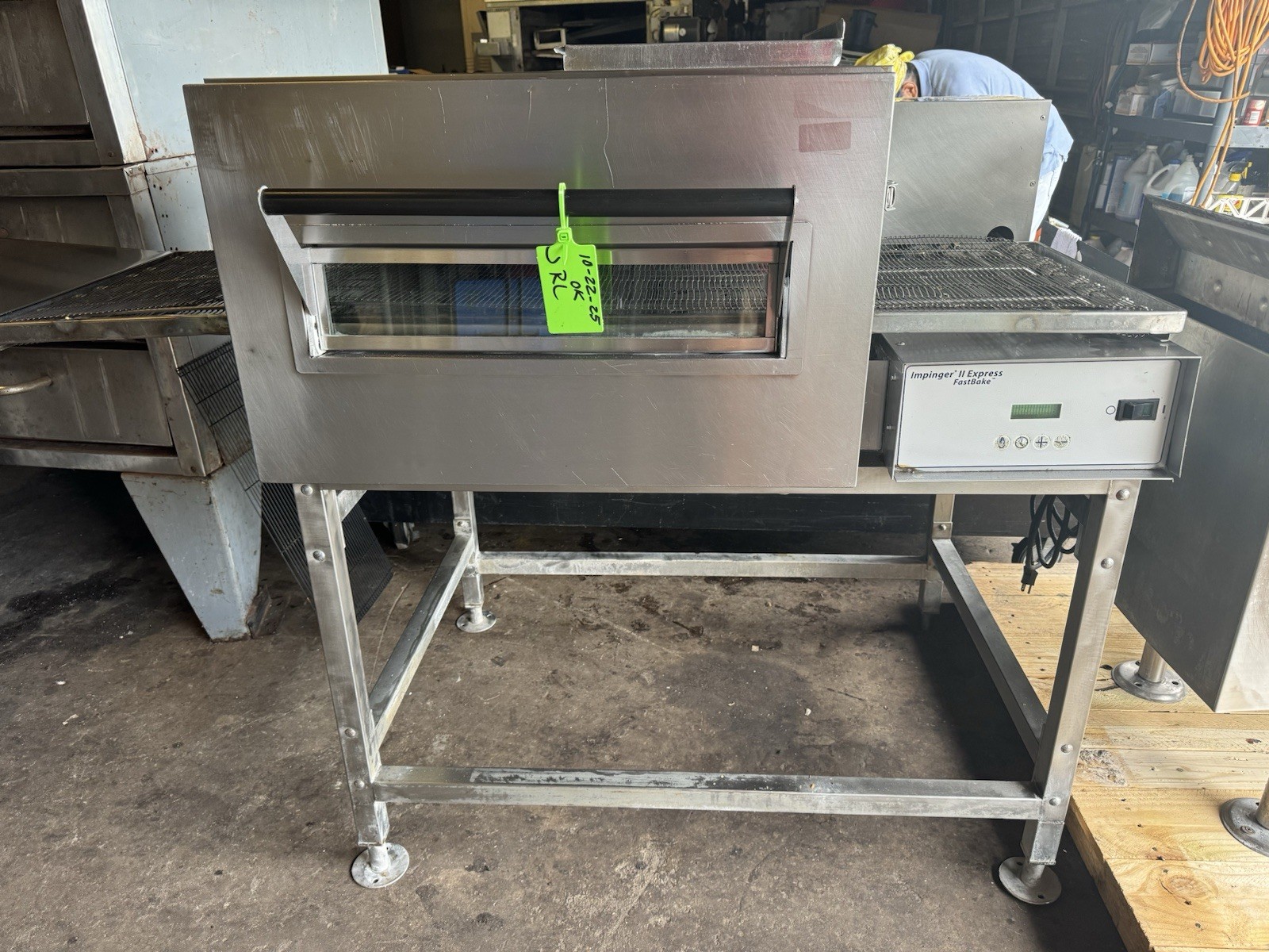 Lincoln Impinger 1116 Pizza Oven Single Deck 18”x 56” Conveyor -Natural Gas