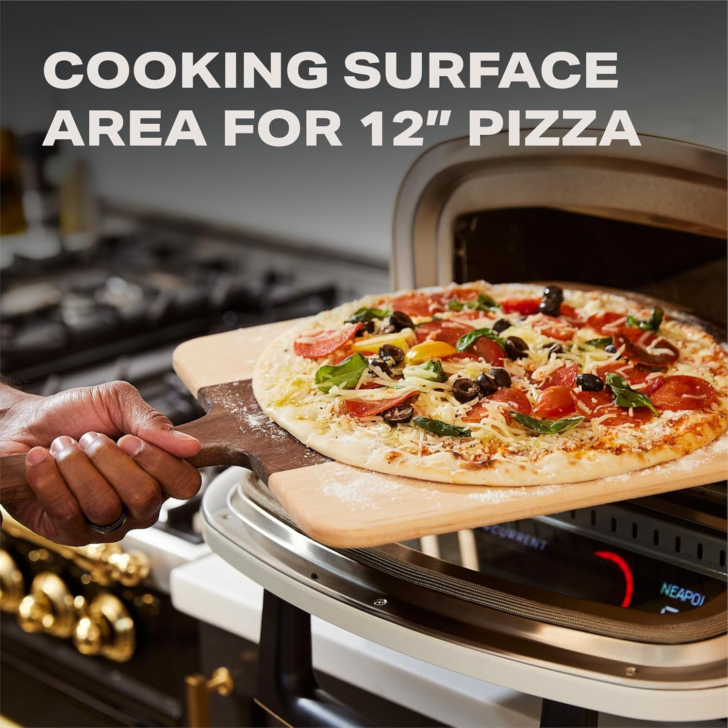 ® Model P Electric Pizza Oven Indoor & Outdoor, 850°F Countertop Oven, No Turnin