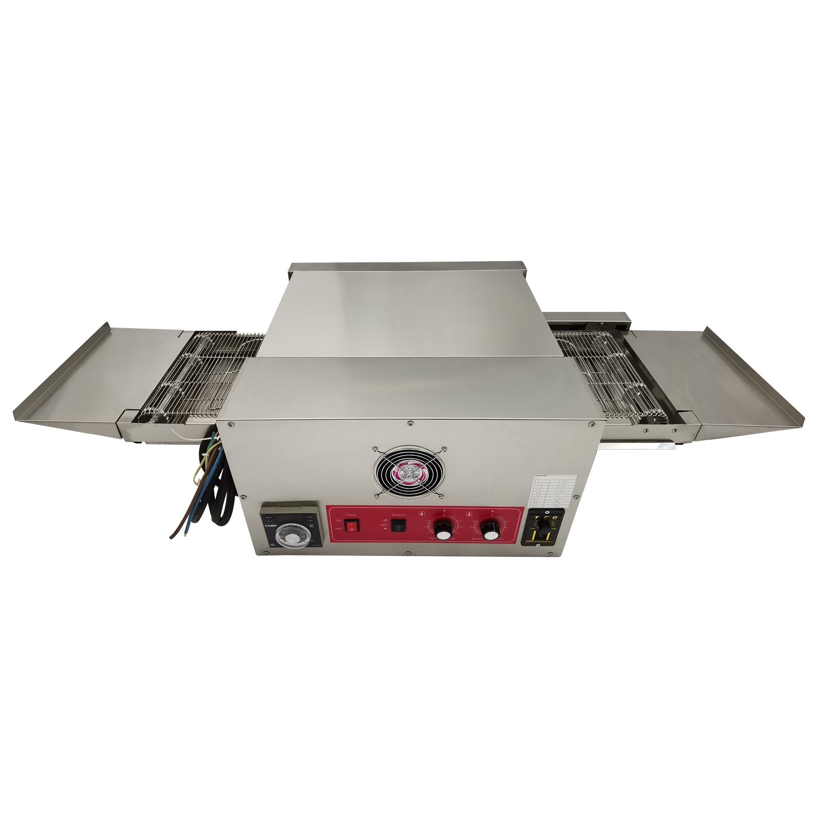 220V 1PH Commercial Electric Chain-type Pizza Oven Continuous Operation Oven