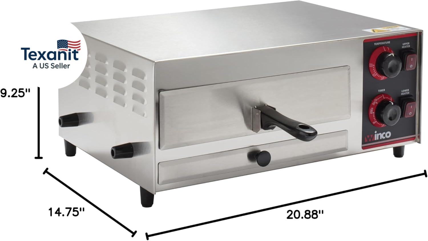EPO-1 Commercial-Grade Electric Pizza Oven