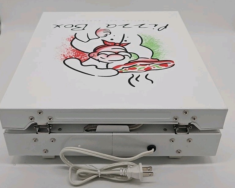 Cuizen Pizza Box Countertop Pizza Oven w/ 12″ Rotating Pan PIZ-4012 – Tested