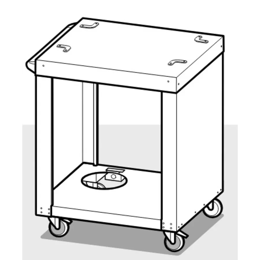 OUTDOOR PIZZA OVEN/APPLIANCE CART