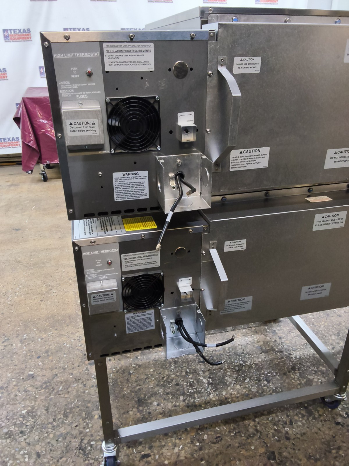 LINCOLN IMPINGER 1130 ELECTRIC DOUBLE CONVEYOR PIZZA OVEN