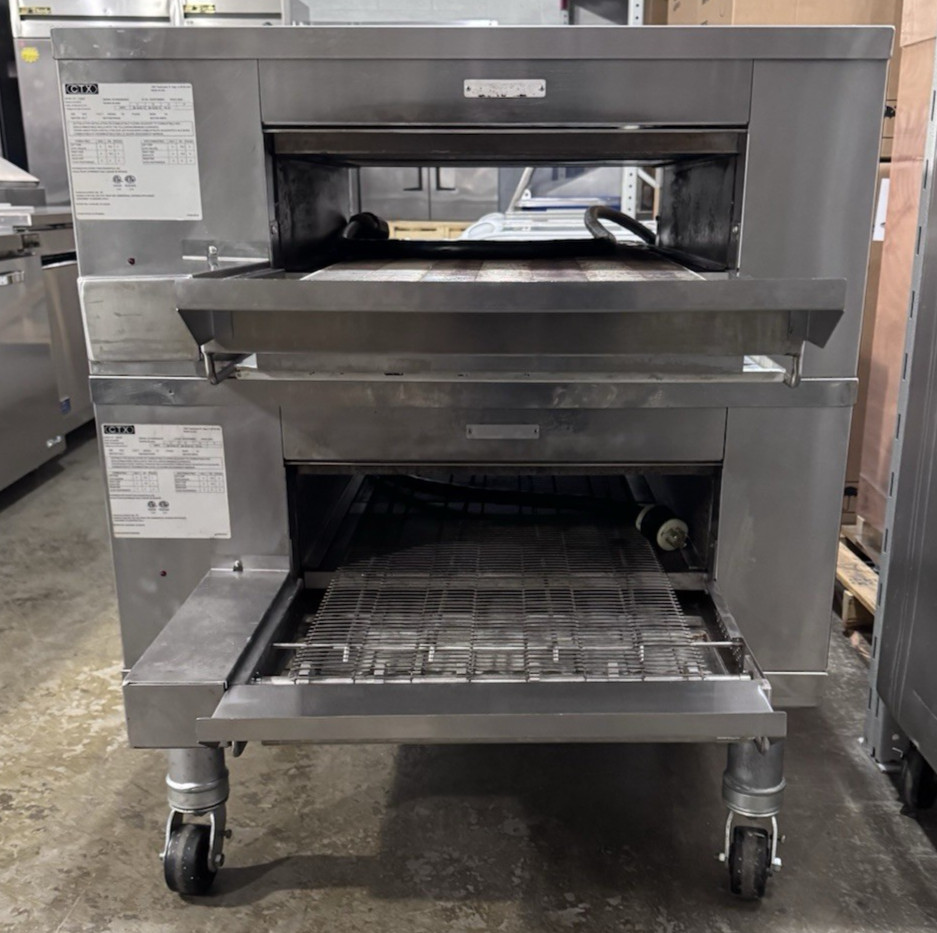 MIDDLEBY MARSHALL DOUBLE STACK CTX DZ33T ELECTRIC INFRARED CONVEYOR OVEN