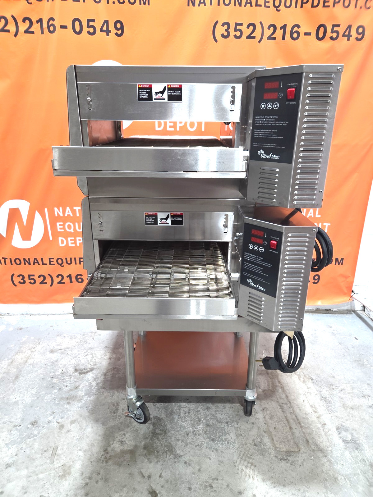 2022 Star 50″ Electric Conveyor Oven UM1850A UltraMax Double Stack – Watch Video
