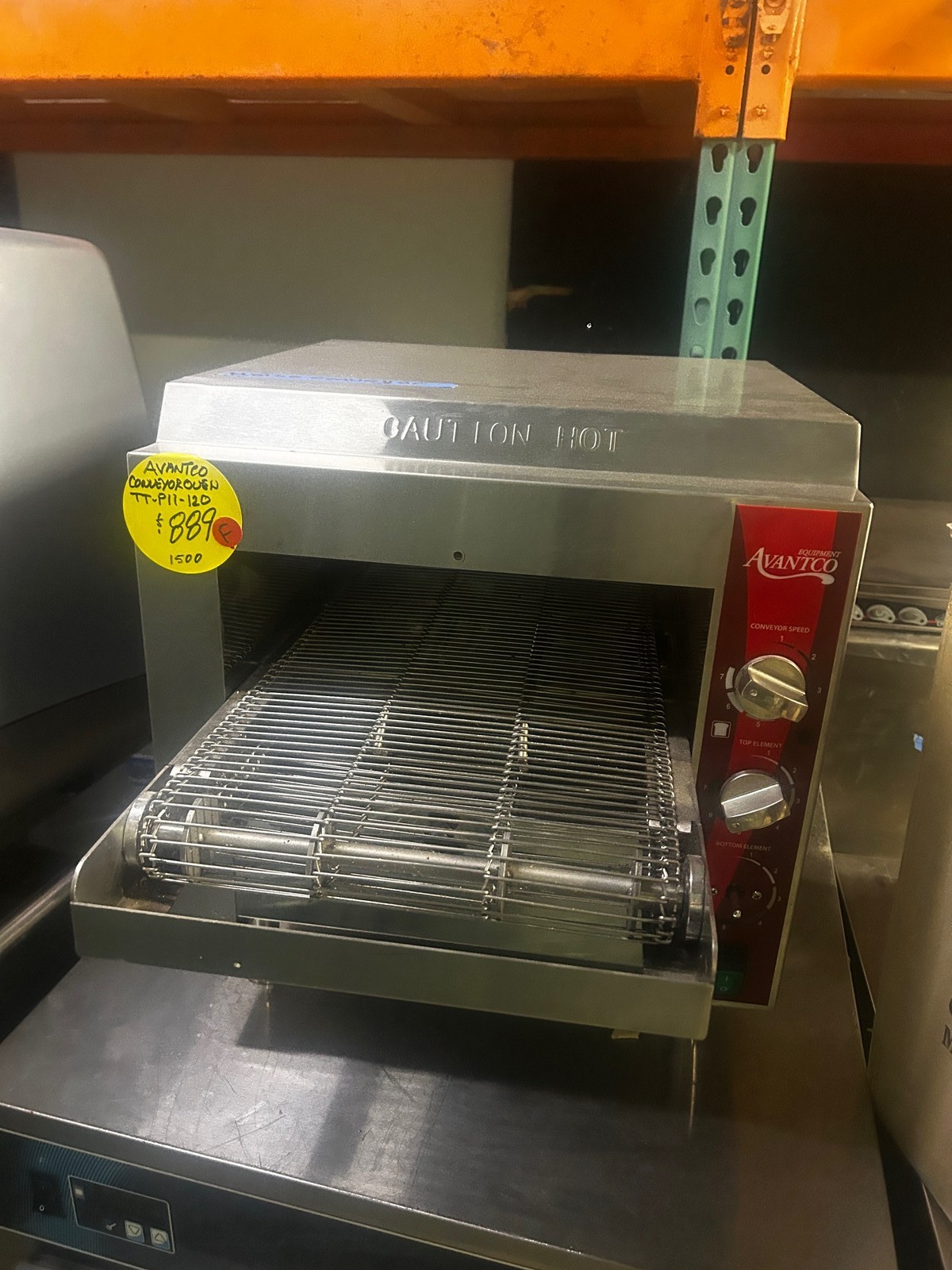 Avantco 177CNVROV10A Countertop Conveyor Oven 120V 10.5″ belt