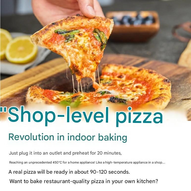 ENRO Mini Pizza Oven White 100V Limited 1000 Countertop Kitchen Japan JP
