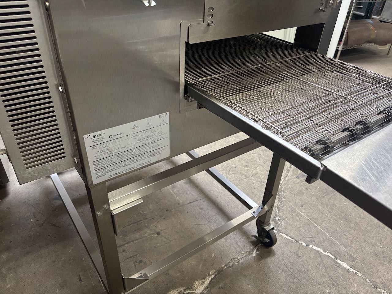 Lincoln Impinger II Express 1116 Fast Bake Nat Gas Pizza Conveyor Belt Oven NSF