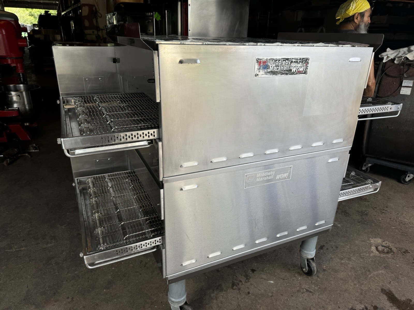 Middleby Marshall PS638G-2 65″ Gas Double Impingement Conveyor Oven (NAT GAS)