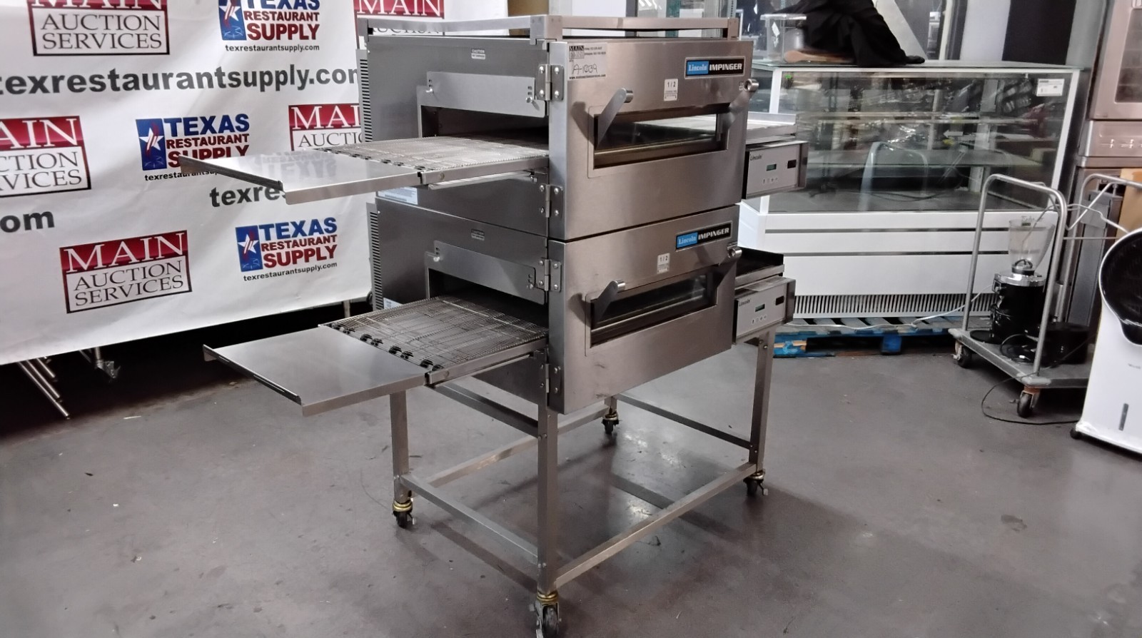 Lincoln Impinger 1116 Gas Double Deck Conveyor Oven