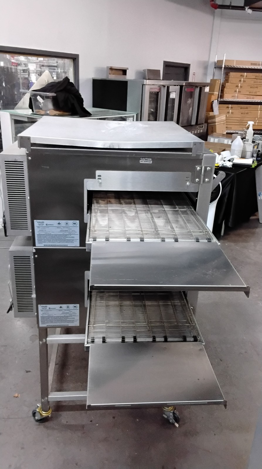 Lincoln Impinger 1116 Gas Double Deck Conveyor Oven