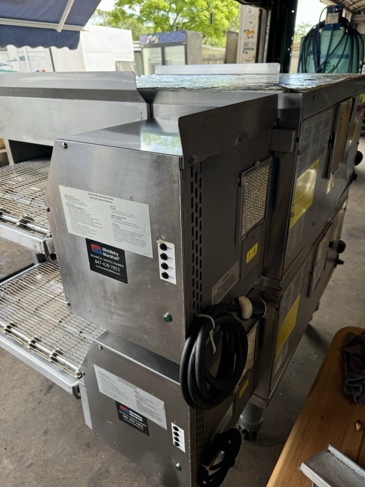 Middleby Marshall PS638G-2 65″ Gas Double Impingement Conveyor Oven (NAT GAS)