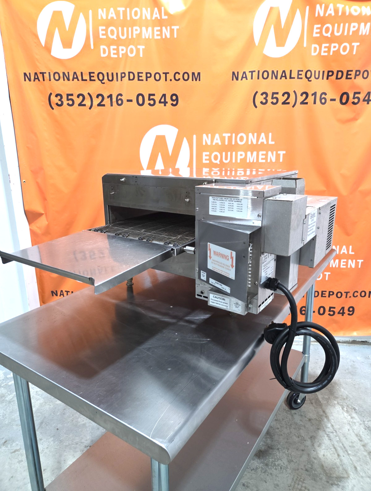 Lincoln Impinger 1301 Countertop Conveyor/Pizza Oven 1 Phase – Watch Video!