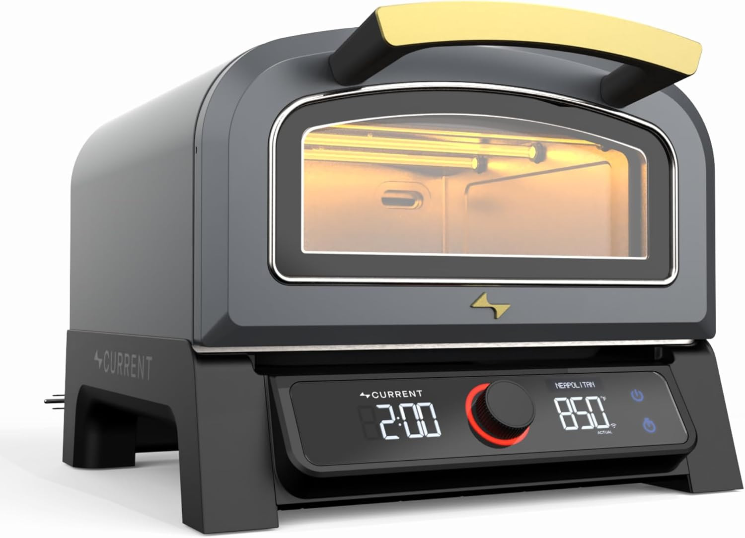 ® Model P Electric Pizza Oven Indoor & Outdoor, 850°F Countertop Oven, No Turnin