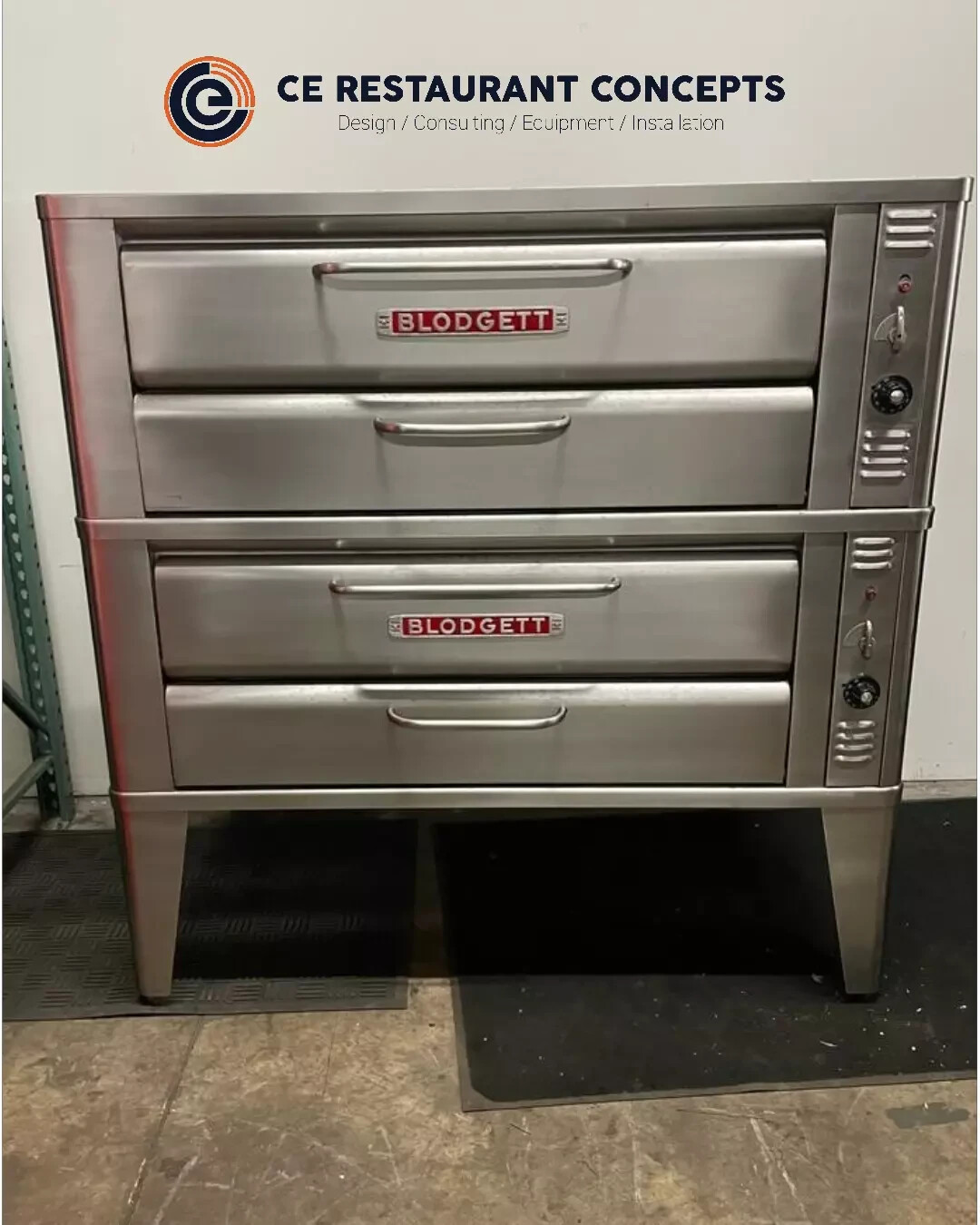 Blodgett 961 Pizza oven double deck- Natural or Propane Gas-Refurbished