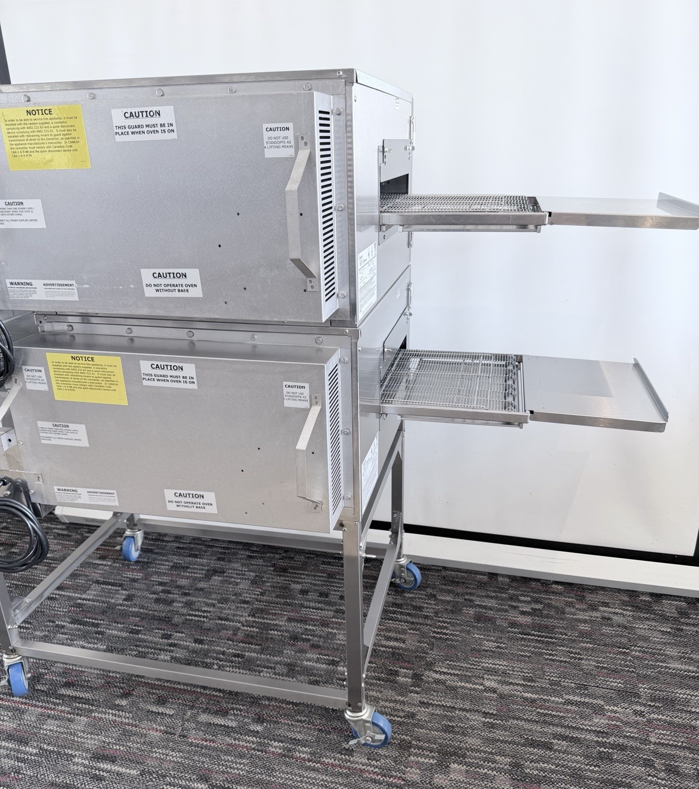 Lincoln Impinger 1116 Gas Double Stack Conveyor Pizza Ovens – THESE ARE THE ONES