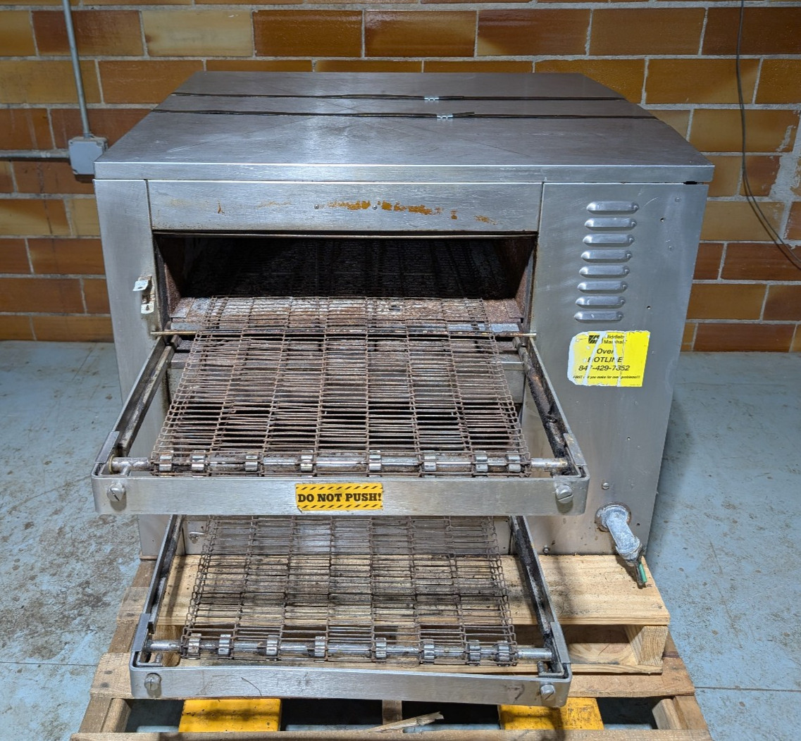 Middleby Marshall CTX DZ33 Double Stack Electric Conveyor Oven 208V