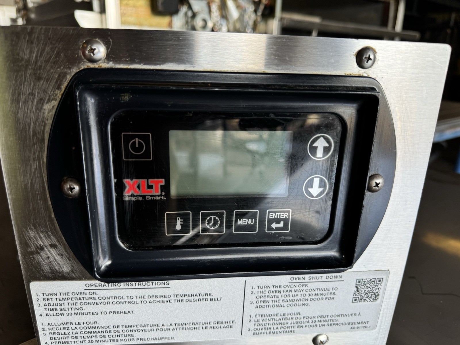 XLT Gas 23” Conveyor Pizza Oven Double Stack- Model X3G-2336- Tested Working