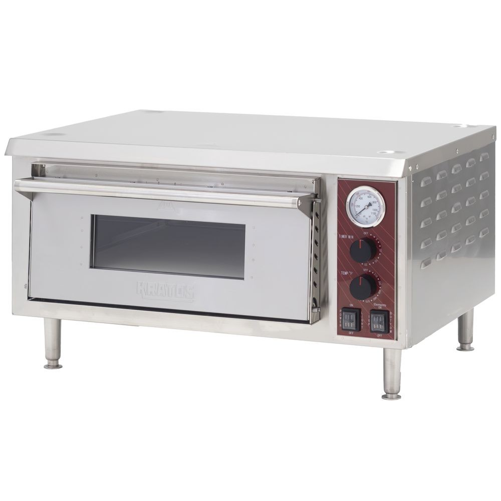 Kratos Commercial Oven, Single-Deck Countertop Electric Pizza/Bakery Oven,