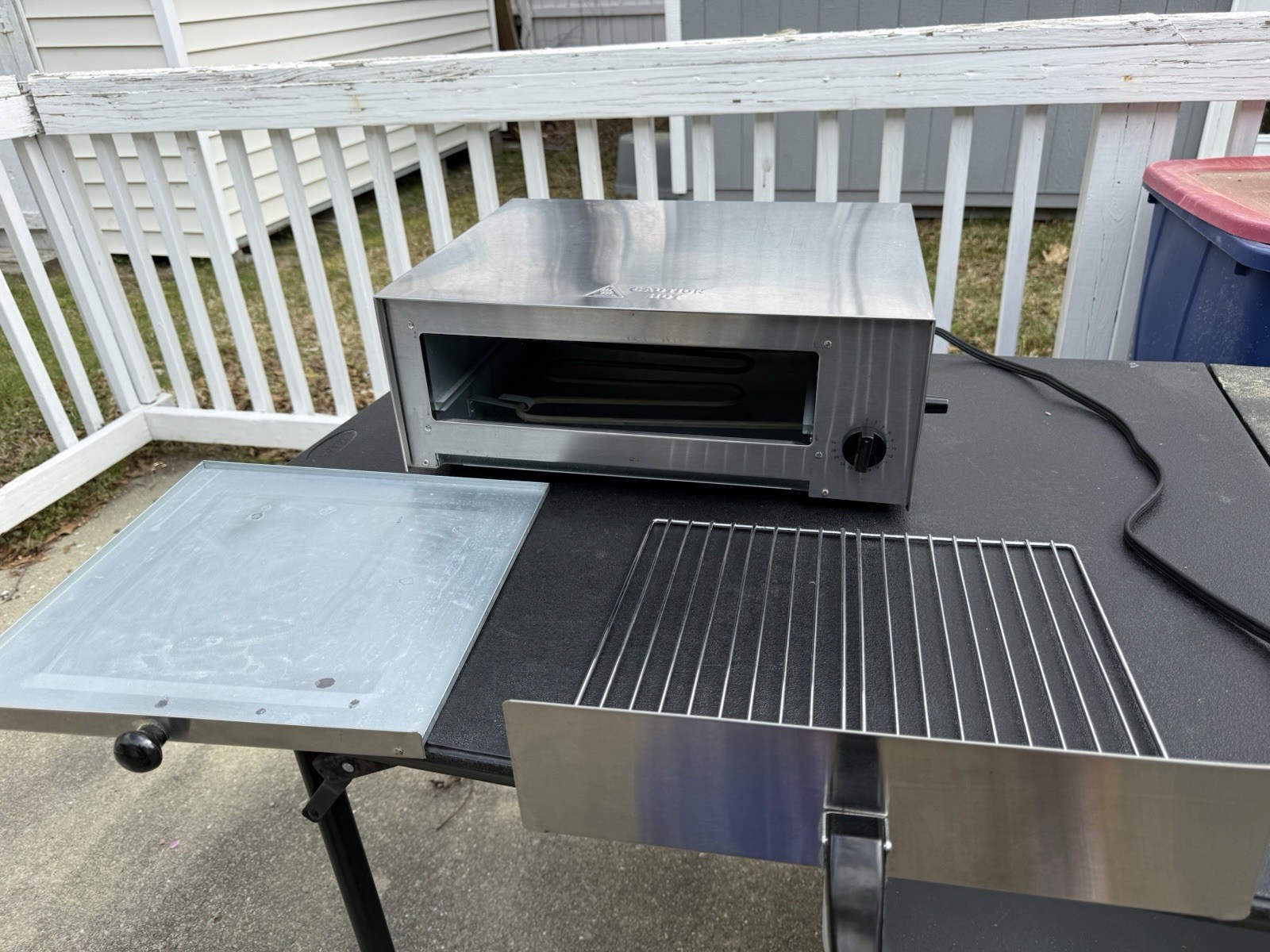Serv-Ware 17″ Single Deck Electric Pizza Oven Fast Shipping