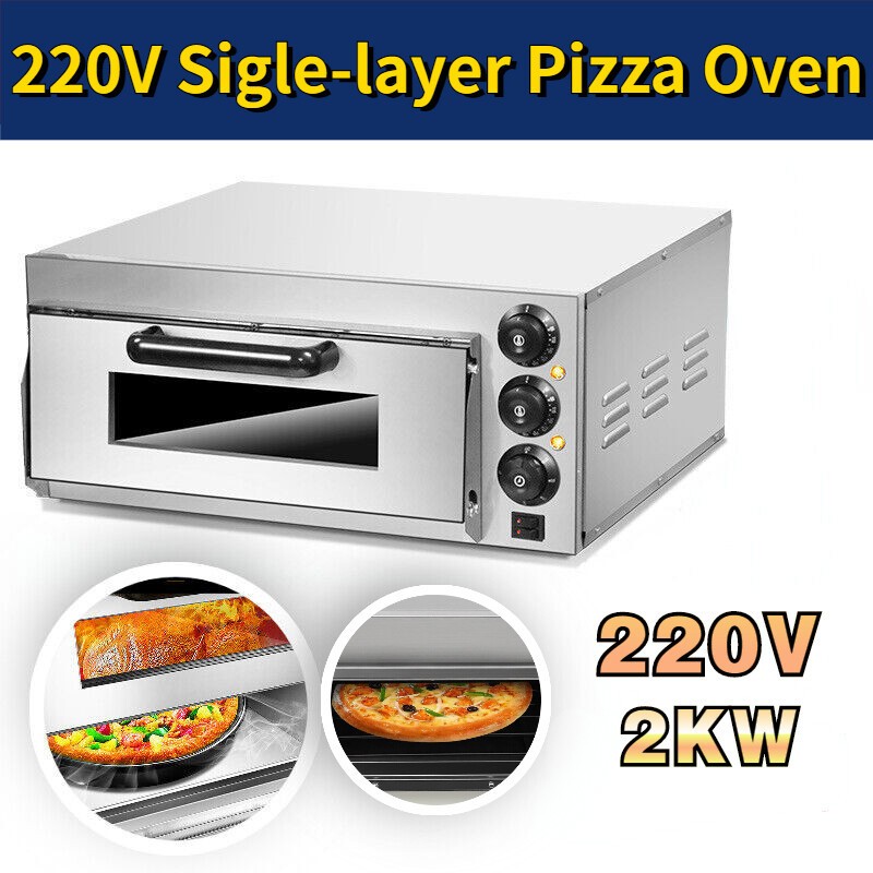 Countertop Air Fryer Oven Pizza Electric Oven 220V New Single-layer Toaster